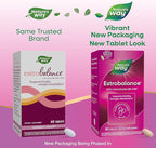 Nature's Way Estrobalance, Absorbable BR-DIM, Supports Healthy Estrogen Metabolism*, Vegan, Gluten Free, 60 Tablets (Packaging May Vary)