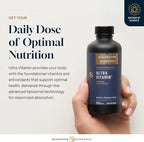 Quicksilver Scientific Vitamin and Mineral Bundle with Dr. Shade's Catalyzed Mineral Complex and Liposomal Ultra Vitamin for Daily Wellness, Energy, Antioxidant Support, Liver Health, Brain Function,