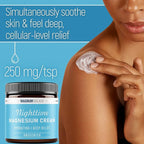 Magnum Solace Magnesium Lotion – Nighttime Magnesium Cream – Apply to Legs, Arms or Chest - Topical Magnesium Chloride – USA Made and Safe for Kids (Unscented)