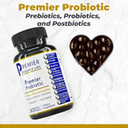 Premier Research Labs Premier Probiotic - Pre Pro Post Biotics for Women & Men, Quad Biotic, Quadbiotic, Prebiotics, Probiotics, Postbiotics & Phytobiotics - 30 Vegetarian Softgel Capsules