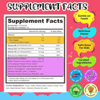 Q'ankyaq D mannose Gummies for Women, Kids Saffron Gummies, Saffron Supplements for Kids (3 yrs+)