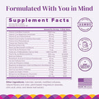 BariMelts Bariatric Multivitamin with Iron, 60 Fast-Dissolving Tablets (1-Month Supply), Sugar-Free Bariatric Vitamins for Women, Natural Fruit Flavor