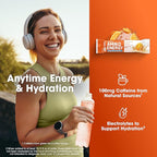 Optimum Nutrition Essential Amino Energy Plus Electrolytes Stick Packs, Energy Powder, Tangerine Wave, 7 Count