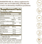 Solgar Ester-C Plus 1000 mg Vitamin C (Ascorbate Complex), 60 Tablets - Gentle On The Stomach & Non Acidic - Antioxidant & Immune System Support - Non GMO, Vegan, Gluten-Free, Kosher - 60 Servings