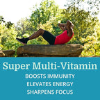SuperV (3 Pack) Best Process AlkaIine — Energizing & Detoxifying Multivitamin — Vitamins & Minerals with Digestive Enzymes, Superfoods and Herbs