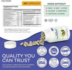 Teen Vitamins for Boys 12-17 - Teen Multivitamin Supreme with D3, Iron, Calcium, Biotin, Digestive Enzymes – Teenager Boy Multi Vitamins for Energy, Brain & Mood Support – 60 Count