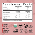 Legendairy Milk Organic Liquid Iron Supplements for Kids, Baby Vitamins, Sugar Free Liquid Iron for Kids - for Ages 4 Months to 3 Years - Cherry Flavor, 60 Servings