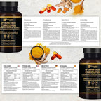 Optisorb Liquid Curcumin with Vitamin D - 60 Liqcaps | 185x Turmeric & Curcumin Bioavailability - Ultra Bioavailable | Liquid Capsules with 1000mg NovaSOL Daily Dosage - UK Manufactured