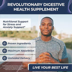 Tesseract Medical Research ProButyrate Gut Health Supplement, Butyric Acid Complex & AnaQuell QR, Stress Relief & Mood Support Supplement