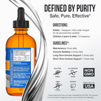 Sovereign Silver Immune Support - Colloidal Silver, Bio-Active Silver Hydrosol, 10 ppm, Liquid Dropper, 4 Fl Oz, (118 mL)