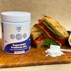Layer Origin SuperHMO Prebiotic Mix with 5-HMO Prebiotic Fiber for Gut, Digestion, Brain Health - Powder, 28 Servings
