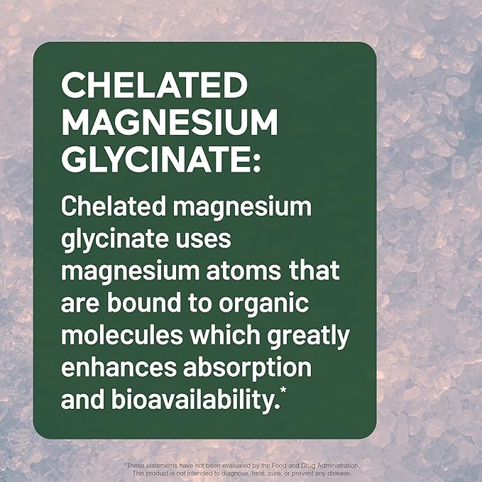 Smarter Nutrition Magnesium Complex - Chelated Magnesium Glycinate + Citrate, Malate for Sleep, Relaxation, Muscle & Nerves + Clinically Proven L-Theanine, Non-GMO-360 Tablet[180-Day Supply]