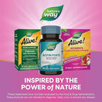 Nature's Way Biotin Forte, Supports Healthy Hair, Skin & Nails*, Hair Skin and Nails Vitamins*, 3000 mcg Biotin per Serving, with Zinc, Vitamin C, B-Vitamins, 60 Tablets (Packaging May Vary)