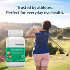 EyePromise Vizual Edge Supplement - 30 Chewable Tablets, 30-Day Supply, Citrus Flavor - AREDS 2 Eye Vitamin with 20mg Zeaxanthin & 10mg Lutein for Macular Support and Vision Health