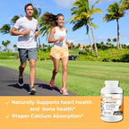 Vitamin D3 10,000 IU K2/MK7 100 mcg. High Potency Supplement 8 Months Supply. Non-GMO for Bone, Heart & Immune Support.