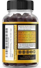 Shilajit Gummies with Sea Moss, Ashwagandha & Lions Mane - (Shilajit Supplement for Men & Women, Energy & Immunity Support ) Third Party Tested, Vegan Safe, NON GMO & Made in USA (60 Gummies)