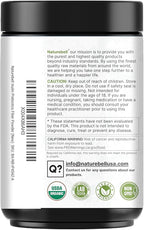 NatureBell Organic Inulin Prebiotic Fiber Powder, 1lb | Natural Chicory Root Source – Easily Mixes with Coffee or Smoothies – Fiber Supplement for Women & Men – Non-GMO, Vegan Friendly, Gluten Free