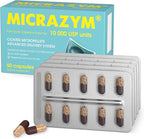 AVVA Pharmа Pancreatic Enzymes - 10,000 USP Effective Pancreatic Enzyme Supplements - Digestive Enzymes for Digestion - 50 Fast-Acting Capsules with Amylase, Lipase and Protease