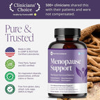Menopause Supplements for Women - Natural Hormone Balance - Hot Flashes, Night Sweats, Sleep & Mood Support. with Sensoril® Ashwagandha, DIM, Chaste Berry & Black Cohosh Root - 60 Count