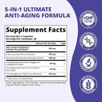 NAD+ Supplement for Women & Men – Multi-Pathway NAD Booster for Energy, Focus & Metabolic Health – with NMN 250mg, NR 100mg, Resveratrol, PQQ & Betaine