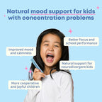 JoySpring Mood Magic for Kids – Natural Mood Support Pixie Sticks Candy with Saffron Extract, Magnesium Citrate & Vitamin D3 | Sugar-Free Powder Drink or Candy | 25 Servings | 4+ Years