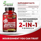 Humming Herbs Calcium Magnesium Butyrate Capsules (90)