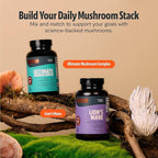 FreshCap Mushrooms Ultimate Mushroom Supplement 12,000mg - Mushroom Complex Capsules, Organic Supplement Ayurveda (120 Capsules)