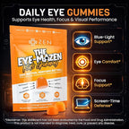The Eye-Mazen Kids Gummy Eye Vitamins for Vision and Eye Health - Lutein and Zeaxanthin Supplements for Eyes with Omega 3 & Vitamin A - Eye Supplements for Kids