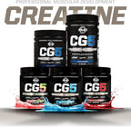 PMD Sports CG5 Premium Creatine & L Glutamine Powder, Power Recovery, Build Lean Muscle, Increase Workout Performance, Maximum Strength Pre Workout & Post Workout, Strawberry Watermelon, 30 Servings