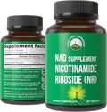 Peak Performance Nicotinamide Riboside NR Supplement Capsule - NMN Alternative NAD Supplement + Niacinamide for NAD+ Levels As We Age - 3rd Party Tested, Non-GMO, Vegan Vitamin for Women and Men