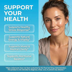 Clean Nutra Cortisol Supplements For Women | Maca Root Ashwagandha Cortisol Detox Manager Reducer + Slippery Elm Fenugreek Lions Mane Shilajit Rhodiola Sea Moss Tongkat Ali Cordyceps Ginseng Beet Root