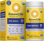Renew Life Daily Balance Probiotic, 60 CT