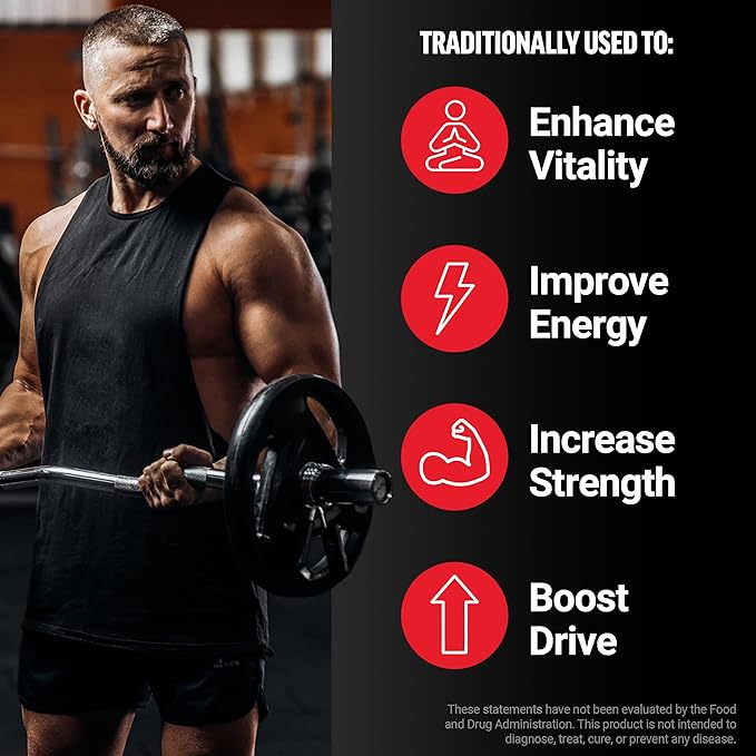 Force Factor Black Maca Gummies for Men & Women, Boost Energy, Strength, Drive & Vitality, BioPerine & Selenium for Superior Absorption, Peruvian Black Maca Root Extract, Passion Berry, 60 Gummies