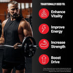 Force Factor Black Maca Gummies for Men & Women, Boost Energy, Strength, Drive & Vitality, BioPerine & Selenium for Superior Absorption, Peruvian Black Maca Root Extract, Passion Berry, 60 Gummies