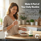 Lactobacillus Casei Probiotic 240 Tablets (4 Month Supply) - 3 Billion CFU - Studied Strain LC89 - Digestive Health & Bowel Support - GMP Certified (240, Lactobacillus Casei)