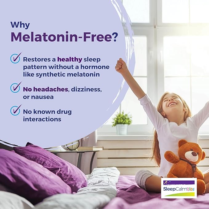 Boiron SleepCalm Kids Liquid Doses Sleep Aid for Deep, Relaxing, Restful Nighttime Sleep - Melatonin-Free and Non Habit-Forming - 15 Count