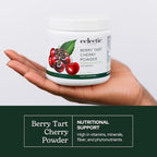 Eclectic Herb - Berry Tart Cherry Powder | Joint Support Supplement | Superfood Vitamin & Mineral Supplement | Freeze Dried, Vegan, Non-GMO, Gluten-Free (5.1 oz | 144 g)