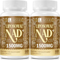 1500 MG Liposomal NAD+, 98%+ Absorption, NAD+ Supplement for Women & Men with TMG, for Aging Defense, Cellular Energy, Heart & Brain Function, Longevity, 120 Softgels