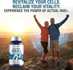 Liposomal NAD+ Supplement 750mg - 120 Capsules NMN Alternative Superior Absorption & Bioavailability -True Nicotinamide Adenine Dinucleotide for Cellular Energy, DNA Repair Support & Healthy Aging