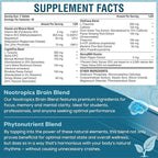 17-in-1 Brain Supplement for Memory and Focus | Natural Nootropics Brain Supplement for Brain Cognition, Energy | High Absorption | L-Theanine, Phytonutrient Blend and Vitamins B6, B12 | 60 Tablets