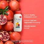 for Cholesterol Supplements Maintain Healthy Cholesterol Levels and Supports Cardiovascular Health Gluten-Free Vegan Zero Sugar, 16oz Bottle, 3 Pack (3 Week Supply)