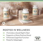 Double Wood Supplements Ashwagandha KSM 66 Organic and Clinically Studied Extract (600mg Per Serving, 120 Capsules, 60 Servings) Adaptogen Cortisol Manager for Women and Men