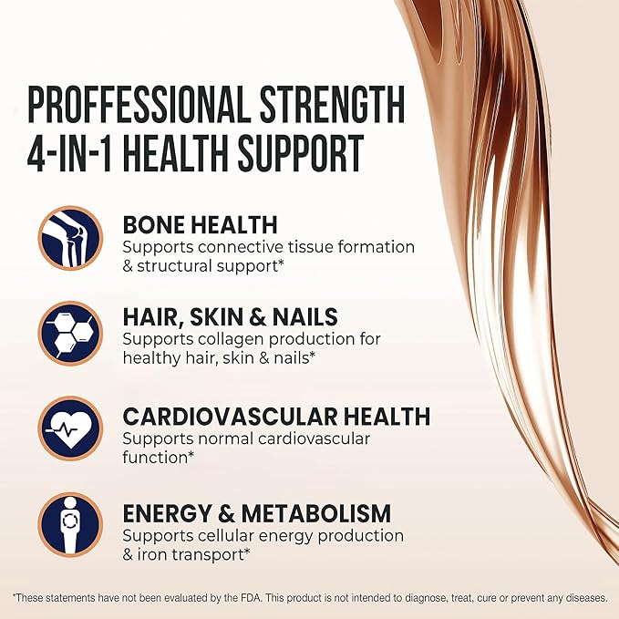 Sovereign Copper Pro-Strength Bio-Active Copper Hydrosol - Bioavailable Liquid Supplement for Adults & Kids w/Silver Hydrosol for Hair, Skin, & Nails, 30ppm - 8 fl oz (237mL)