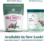 Nature Restore USDA Certified Organic Milk Thistle Seed Powder, 10 Ounces, Packaged in California