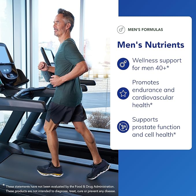 Pure Encapsulations Men's Nutrients - Multivitamin Mineral Supplement to Support Energy, Endurance & Stamina in Men Over 40* - Vitamin D & Vitamin C - Gluten-Free & Non-GMO - 360 Capsules