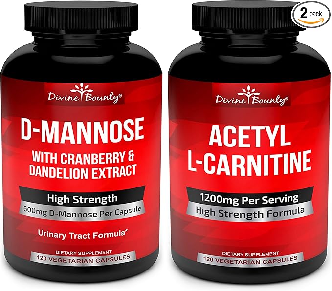 D-Mannose & Acetyl L-Carnitine Bundle