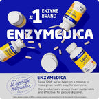 Enzymedica Digest Spectrum, Advanced Digestive Enzymes for Women and Men, Supports Digestion and Multiple Food Intolerances, Fast-Acting Formula for Gas and Bloating Relief, 90 Capsules