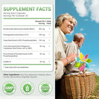 Nature Whisper® NAD+ Supplement 620mg | 6-in-1 Complex with Resveratrol, Ashwagandha & Urolithin A - Daily Energy Stack for Focus, Brain Fog & Healthy Aging - 60 Capsules