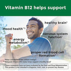 Nature Made Vitamin B12 Gummies 1000 mcg per serving, Dietary Supplement for Energy Metabolism Support, B12 Vitamins, 150 Gummy Vitamins, 75 Day Supply