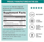 NatureWise Ultra Omega 3 Fish Oil 2200 mg – 1300 mg Omega-3 - Triglyceride Form - Lemon Flavor - Wild-Caught Fish Oil + EPA & DHA - Burpless, Non-GMO - 120 Softgels[2-Month Supply]